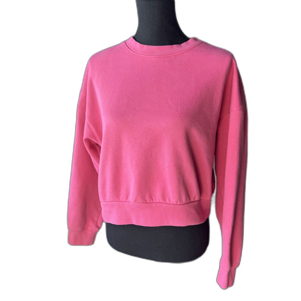 Size M Beyond Yoga Sweater in pink (10501)